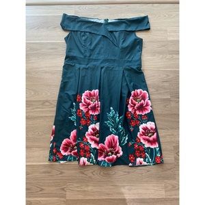 Off the shoulder dress